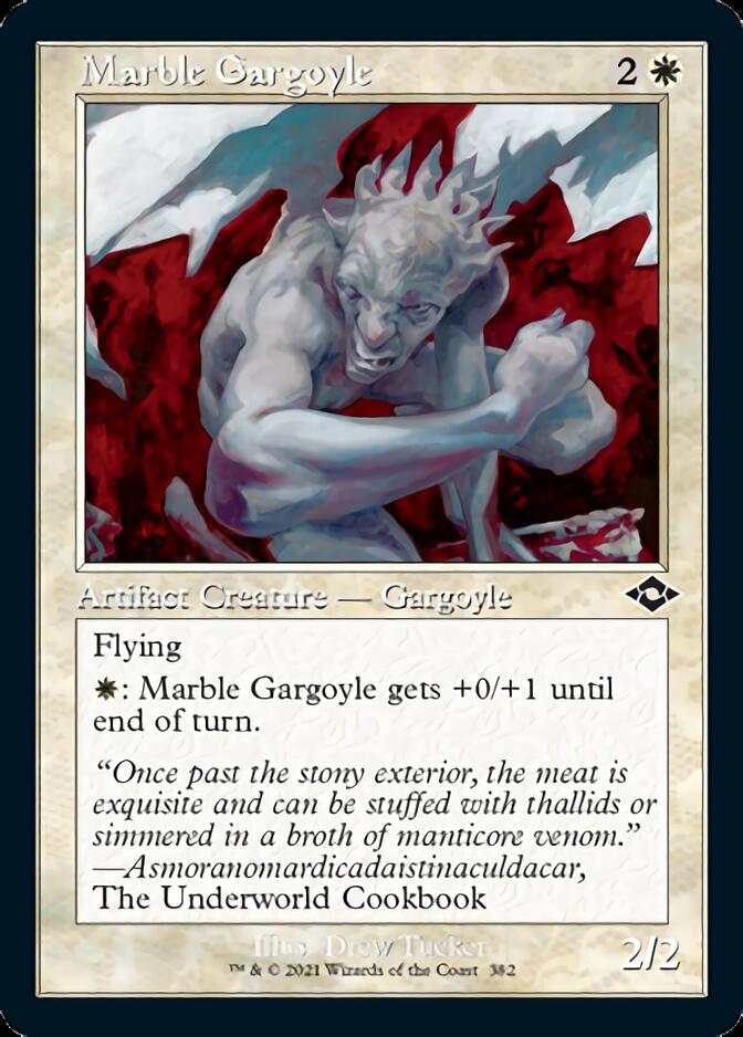 Marble Gargoyle (Retro Foil Etched) [Modern Horizons 2] | Good Games Morley