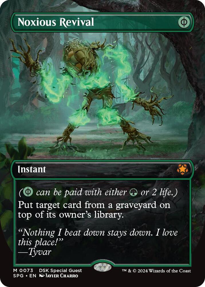 Noxious Revival 73/0 (Special Guests)  - Borderless Foil | Good Games Morley
