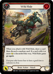 Wild Ride (Red) [EVR011] (Everfest)  1st Edition Rainbow Foil | Good Games Morley