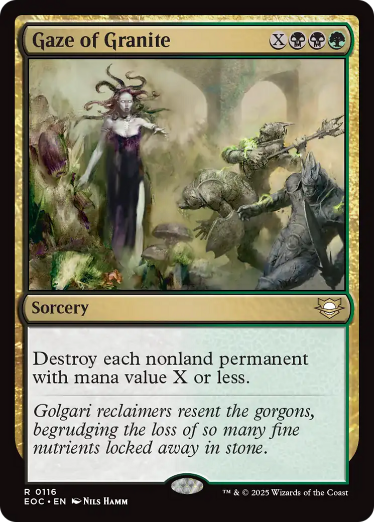 Gaze of Granite [Edge of Eternities Commander] | Good Games Morley