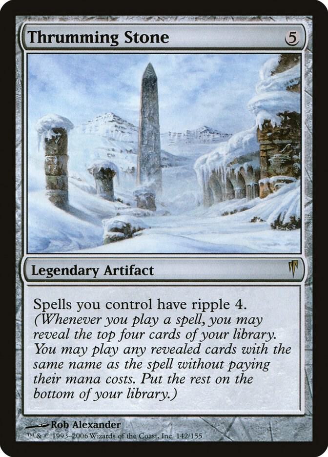 Thrumming Stone 142/155 (Coldsnap)  | Good Games Morley
