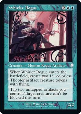Whirler Rogue Retro Frame 101/40 (Commander: The Brothers' War)  | Good Games Morley