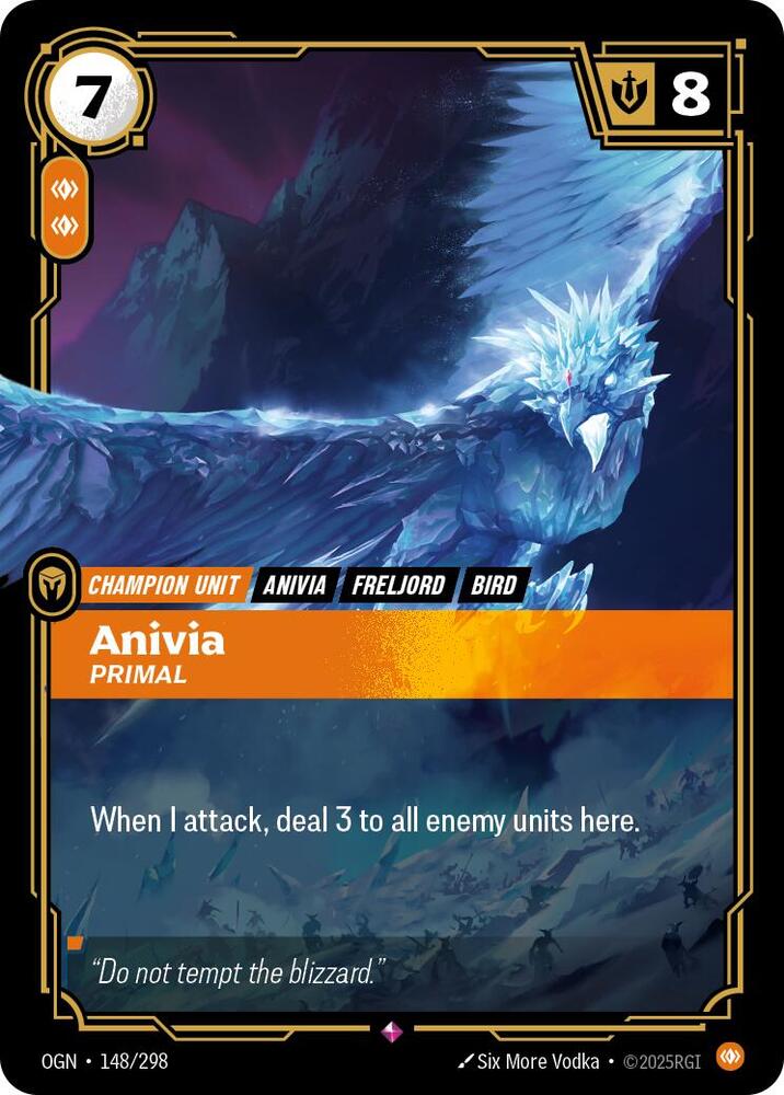 Anivia - Primal 148/298 (Origins)  - Foil | Good Games Morley