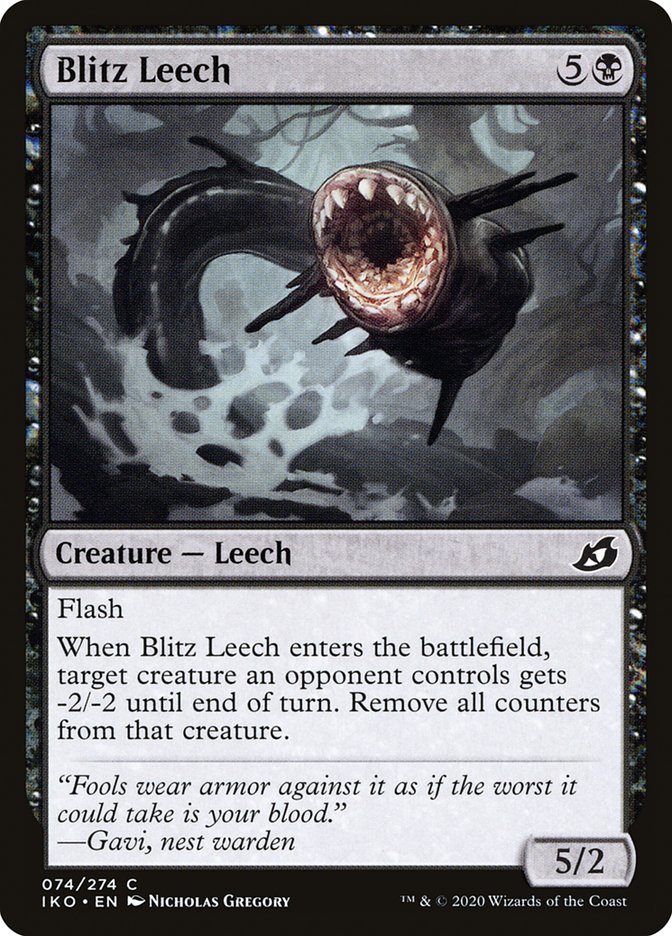Blitz Leech [Ikoria: Lair of Behemoths] | Good Games Morley