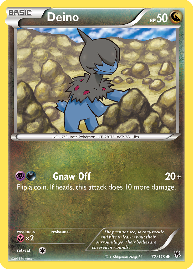 Deino (72/119) [XY: Phantom Forces] | Good Games Morley