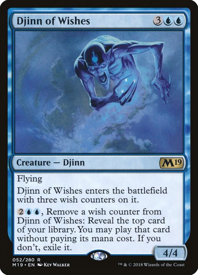 Djinn of Wishes 52/280 (Core Set 2019)  | Good Games Morley