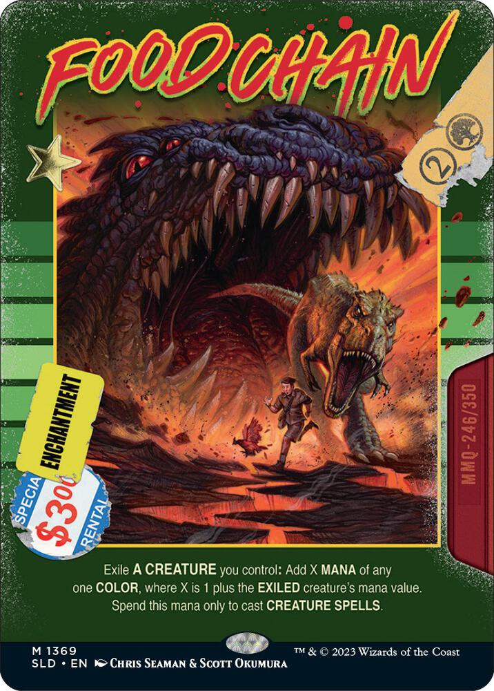 Food Chain 1369 (Secret Lair Drop Series)  - Showcase Foil | Good Games Morley