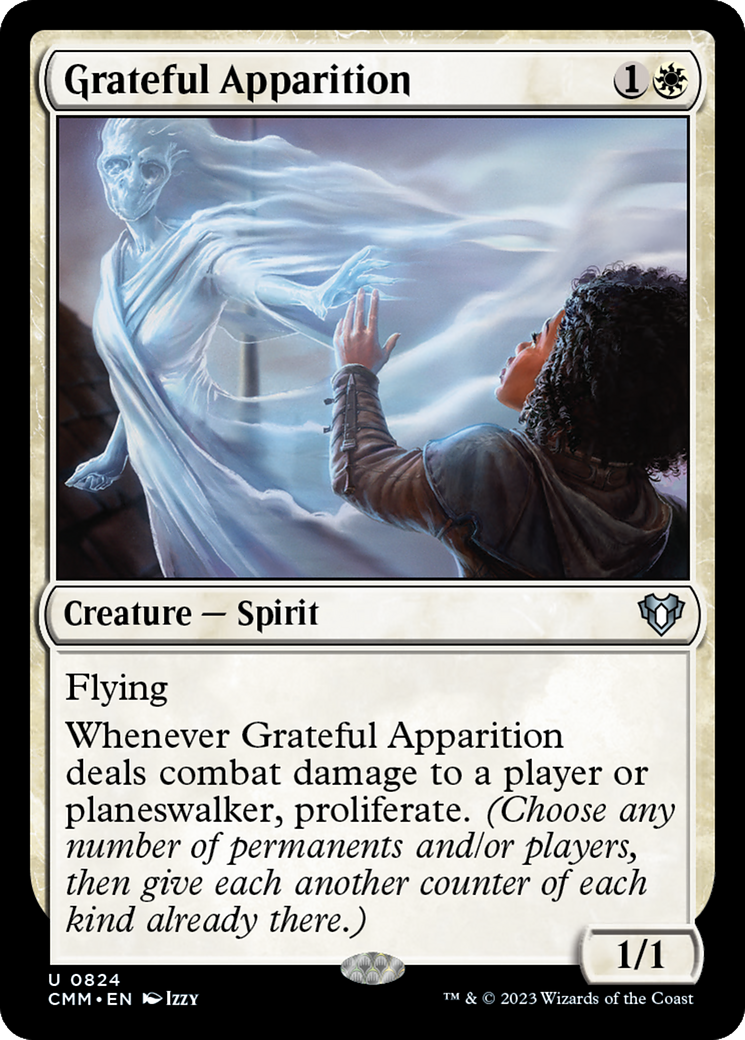 Grateful Apparition [Commander Masters] | Good Games Morley