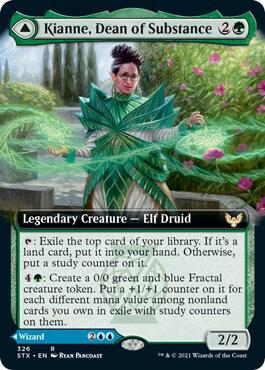 Kianne Dean of Substance Extended Art 326 (Strixhaven: School of Mages)  - Foil | Good Games Morley