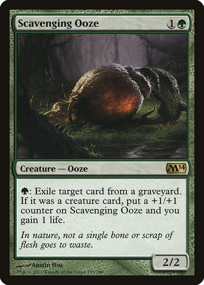 Scavenging Ooze 195/249 (Magic 2014 (M14))  - Foil | Good Games Morley