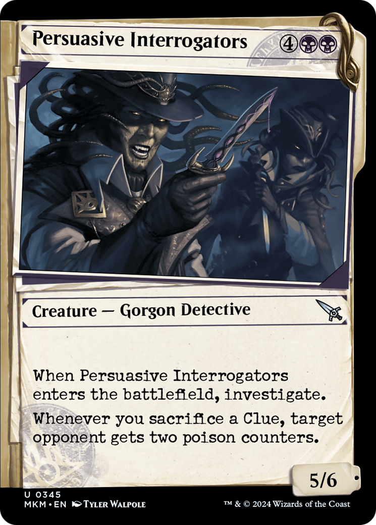 Persuasive Interrogators (Showcase) [Murders at Karlov Manor] | Good Games Morley