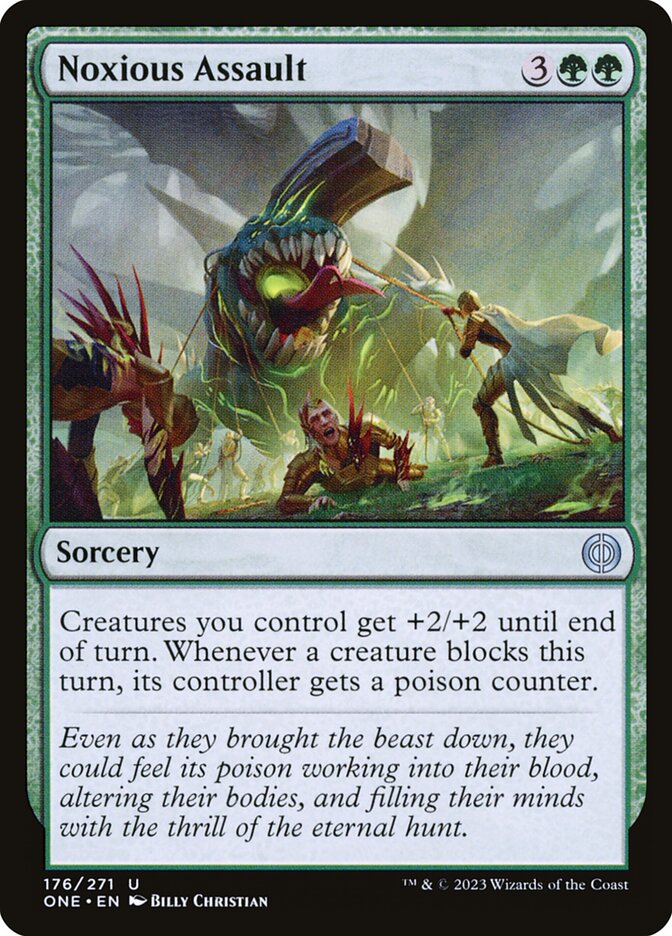 Noxious Assault 176 (Phyrexia: All Will Be One)  | Good Games Morley