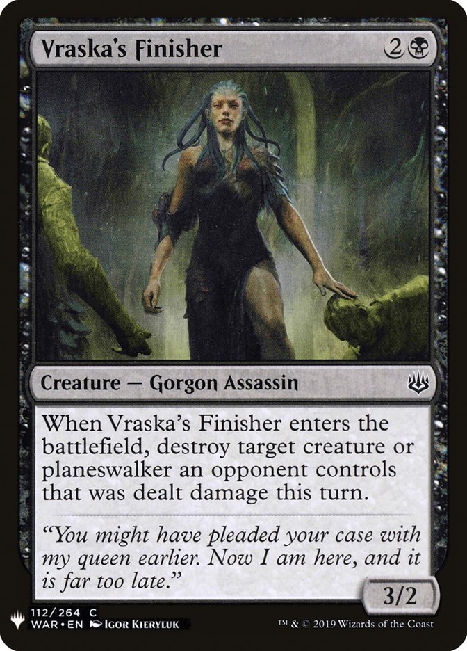 Vraska's Finisher [Mystery Booster] | Good Games Morley