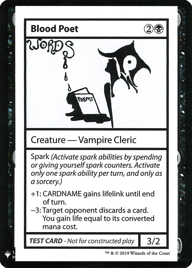 Blood Poet [Mystery Booster Playtest Cards] | Good Games Morley
