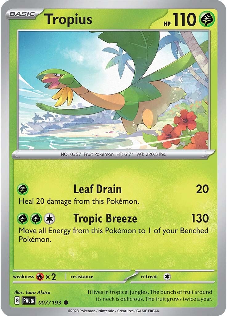 Tropius (007/193) [Scarlet & Violet: Paldea Evolved] | Good Games Morley