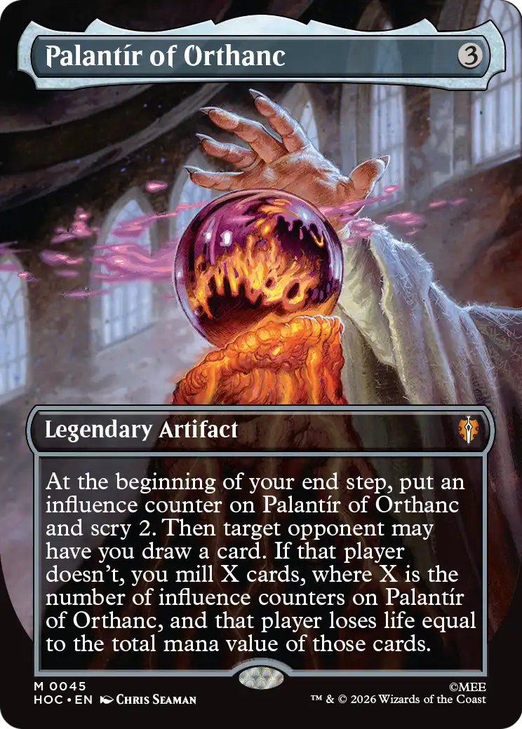 Palantir of Orthanc (Borderless) [The Hobbit: Eternal-Legal] | Good Games Morley