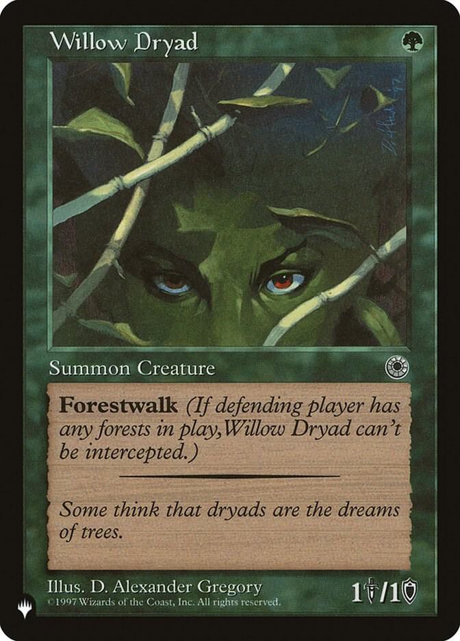 Willow Dryad POR-193/5075 (The List Reprints)  | Good Games Morley