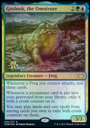 Grolnok, the Omnivore [Innistrad: Crimson Vow Prerelease Promos] | Good Games Morley