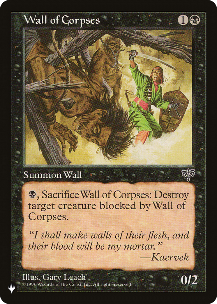 Wall of Corpses [The List] | Good Games Morley