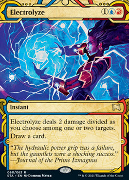 Electrolyze (Foil Etched) [Strixhaven: School of Mages Mystical Archive] | Good Games Morley