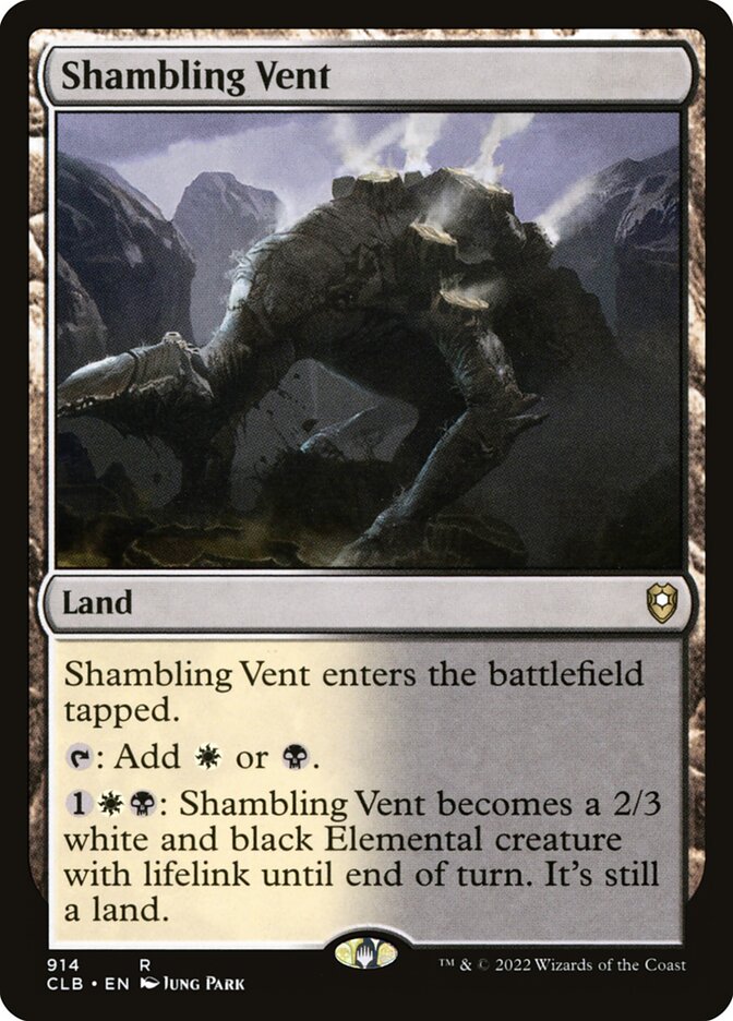 Shambling Vent 914 (Commander Legends: Battle for Baldur's Gate)  | Good Games Morley