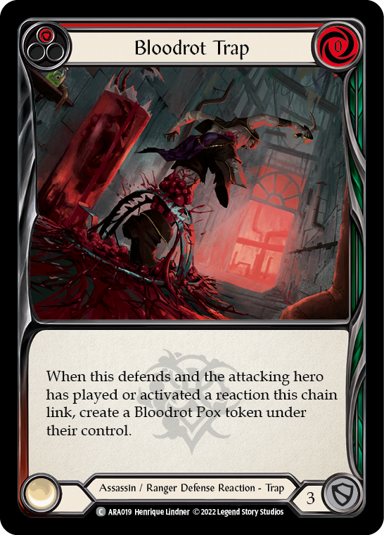 Bloodrot Trap [ARA019] (Outsiders Arakni Blitz Deck) | Good Games Morley