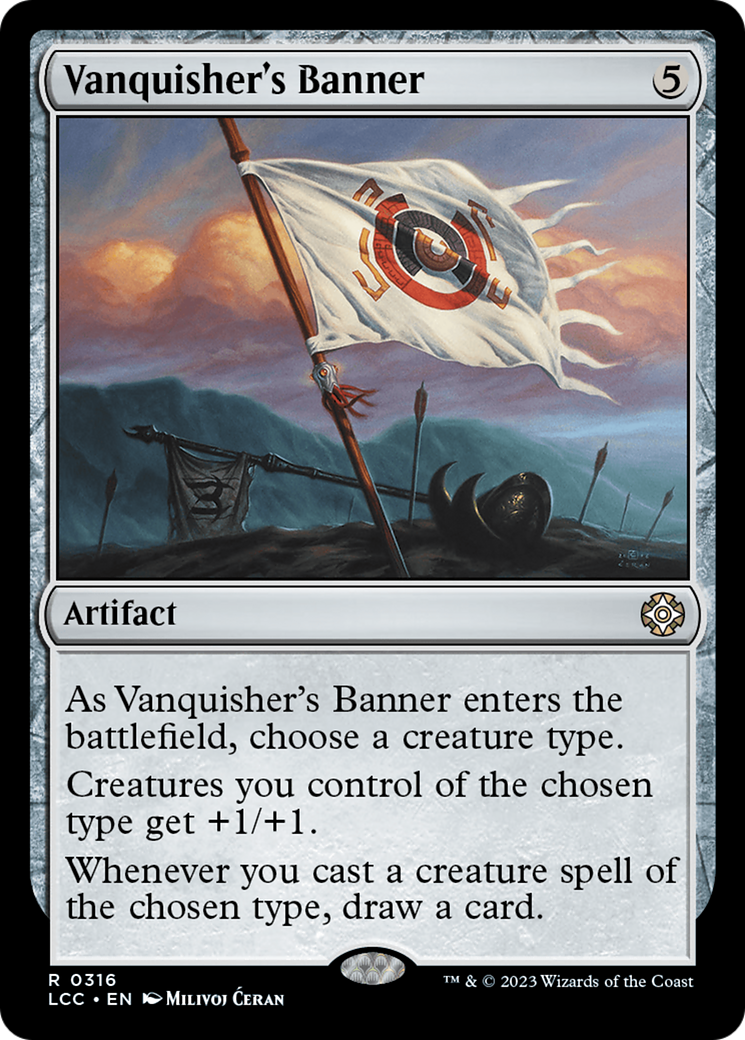 Vanquisher's Banner [The Lost Caverns of Ixalan Commander] | Good Games Morley