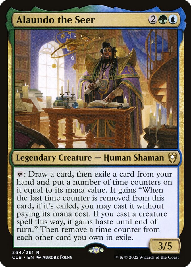Alaundo the Seer 264 (Commander Legends: Battle for Baldur's Gate)  | Good Games Morley