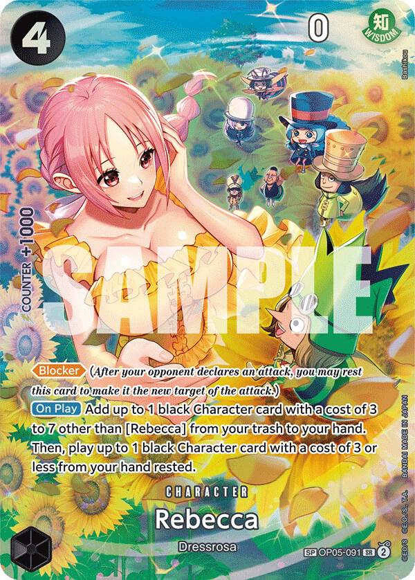 Rebecca OP05-091 (Wings of the Captain)  - Special Foil | Good Games Morley