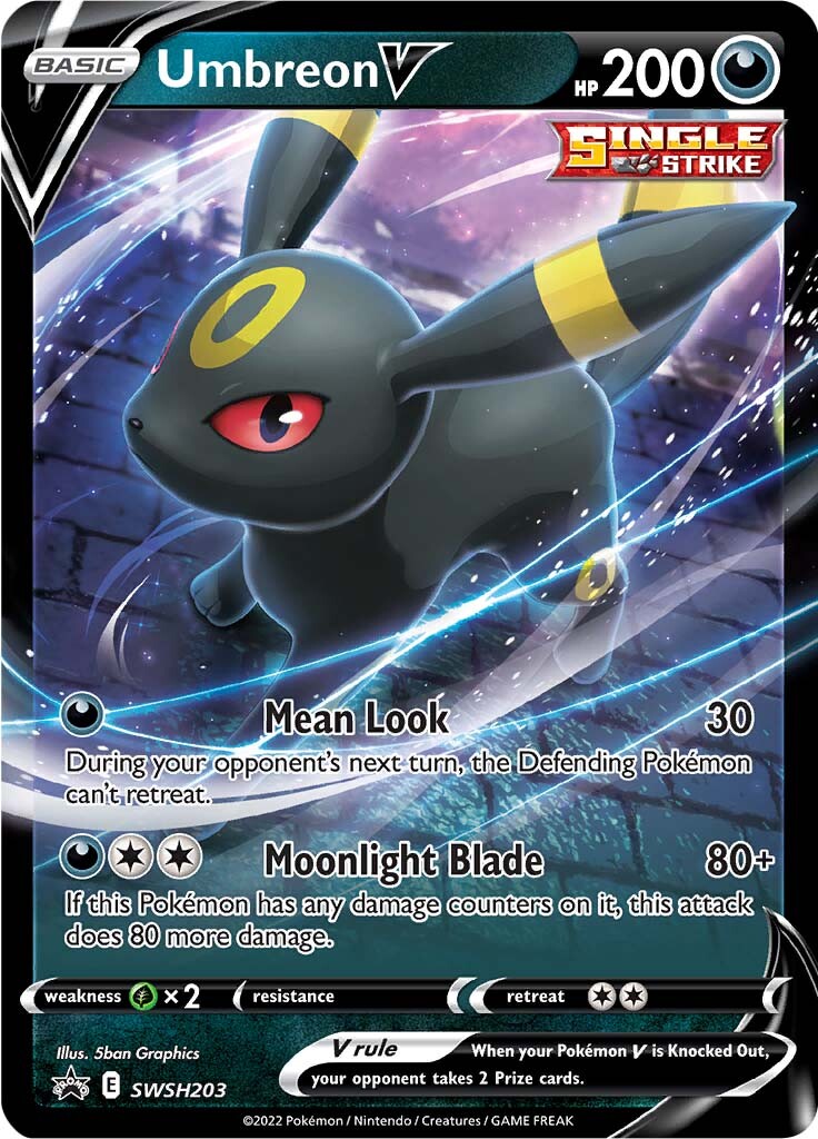 Umbreon V (SWSH203) [Sword & Shield: Black Star Promos] | Good Games Morley