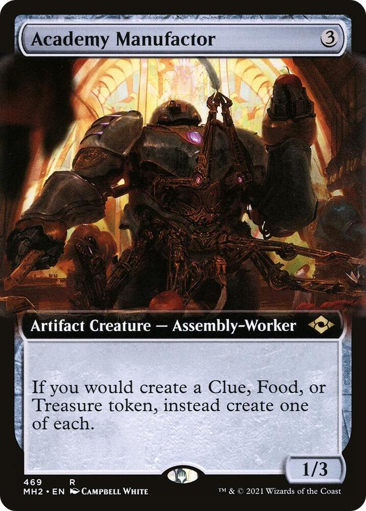 Academy Manufactor Extended Art 469 (Modern Horizons 2)  - Foil | Good Games Morley