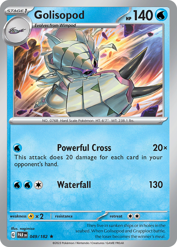 Golisopod (049/182) [Scarlet & Violet: Paradox Rift] | Good Games Morley