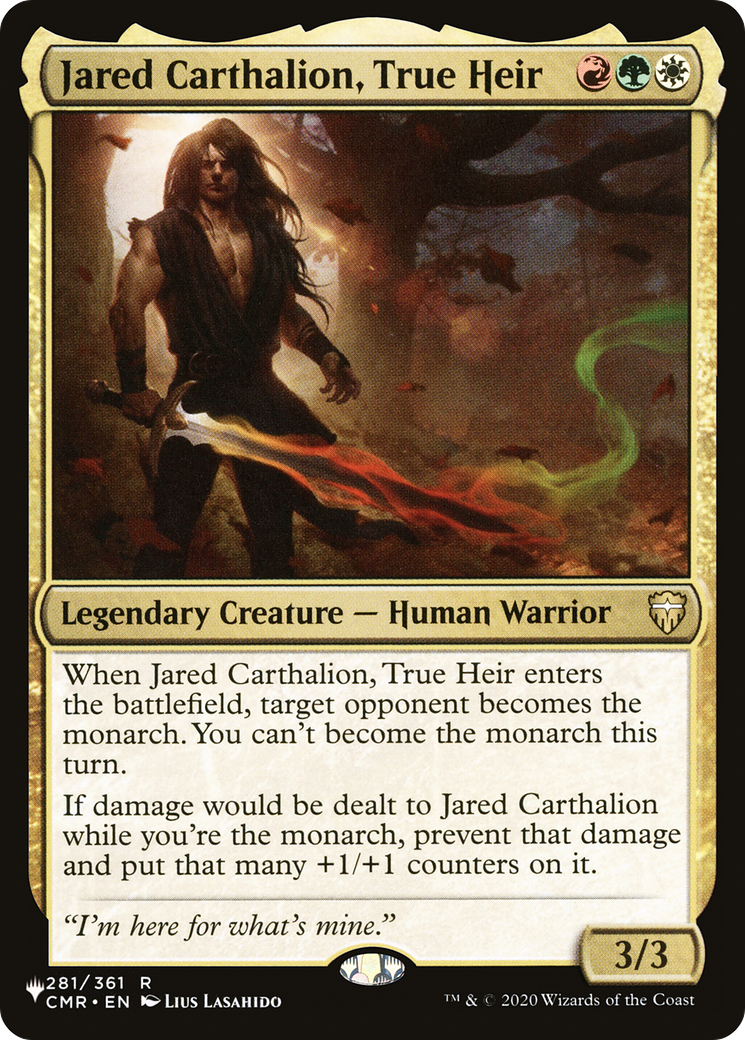 Jared Carthalion, True Heir [The List] | Good Games Morley