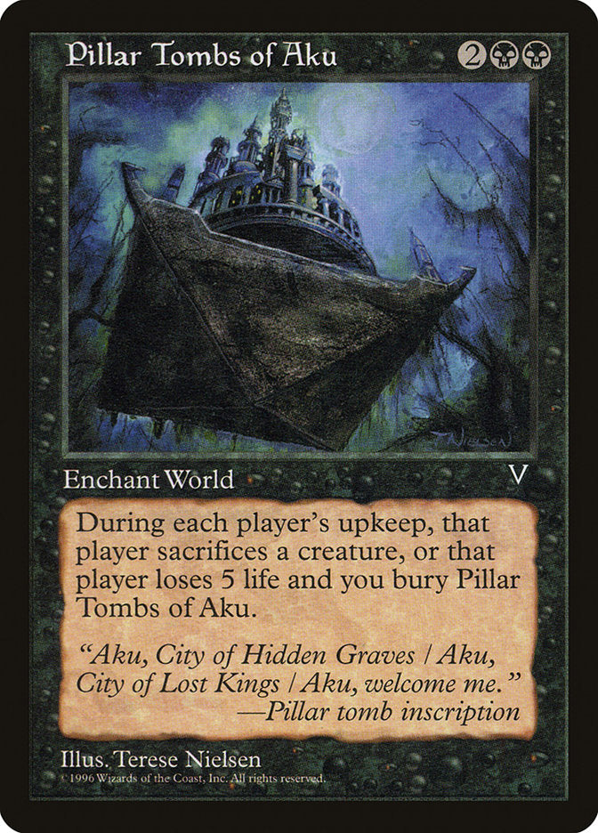 Pillar Tombs of Aku 67/167 (Visions)  | Good Games Morley