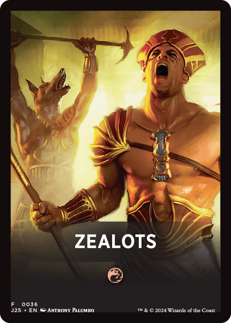 Zealots Theme Card [Foundations Jumpstart Front Cards] | Good Games Morley