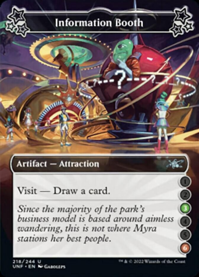 Information Booth (3-6) [Unfinity] | Good Games Morley