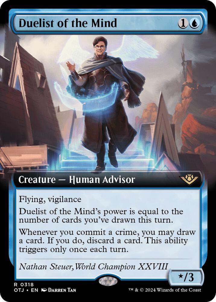 Duelist of the Mind 318/286 (Outlaws of Thunder Junction)  - Extended Art | Good Games Morley