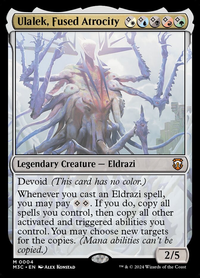 Ulalek, Fused Atrocity 4 (Commander: Modern Horizons 3)  | Good Games Morley