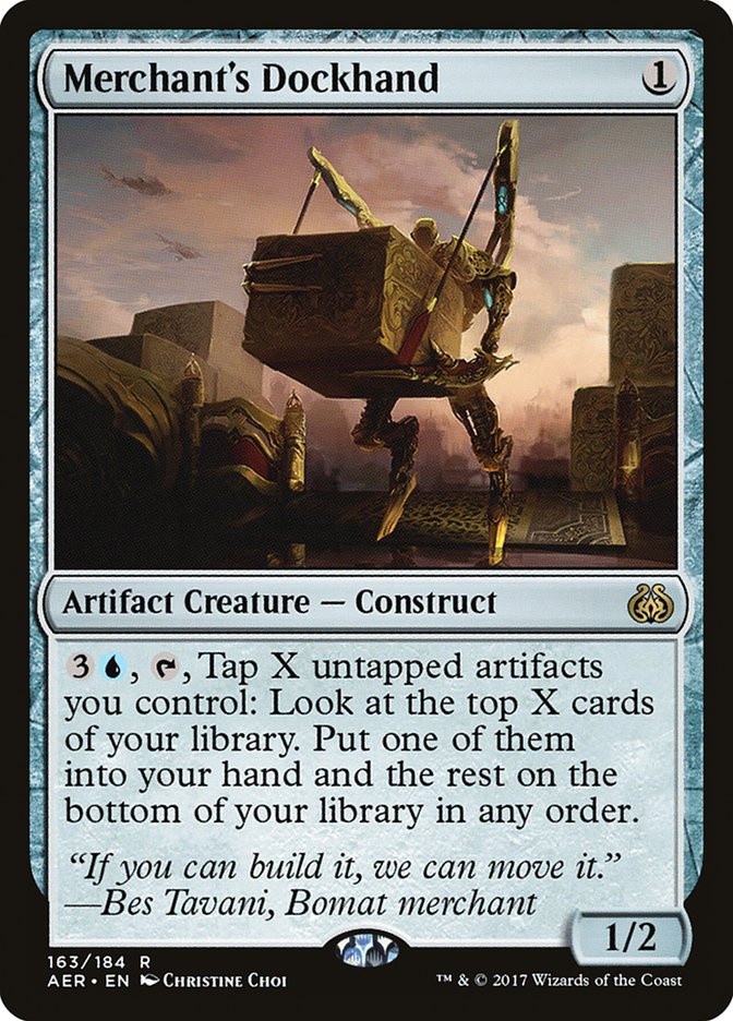 Merchant's Dockhand 163/184 (Aether Revolt)  | Good Games Morley
