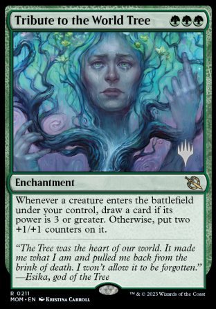 Tribute to the World Tree (Promo Pack) [March of the Machine Promos] | Good Games Morley