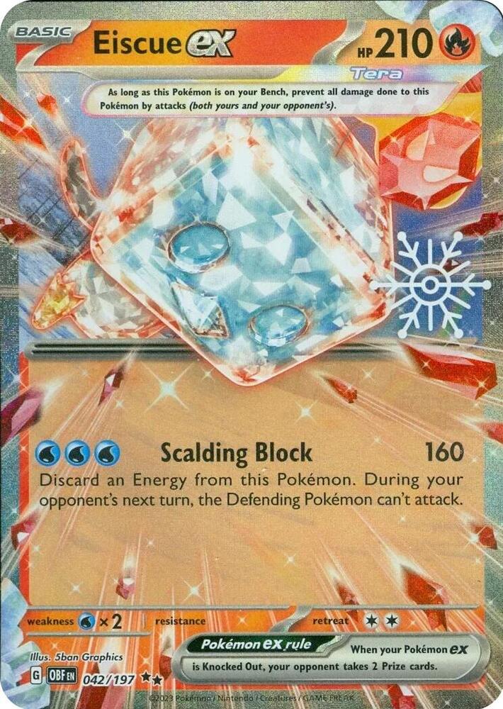 Eiscue ex Holiday Calendar 042/197 (Miscellaneous Cards & Products)  - Holofoil | Good Games Morley