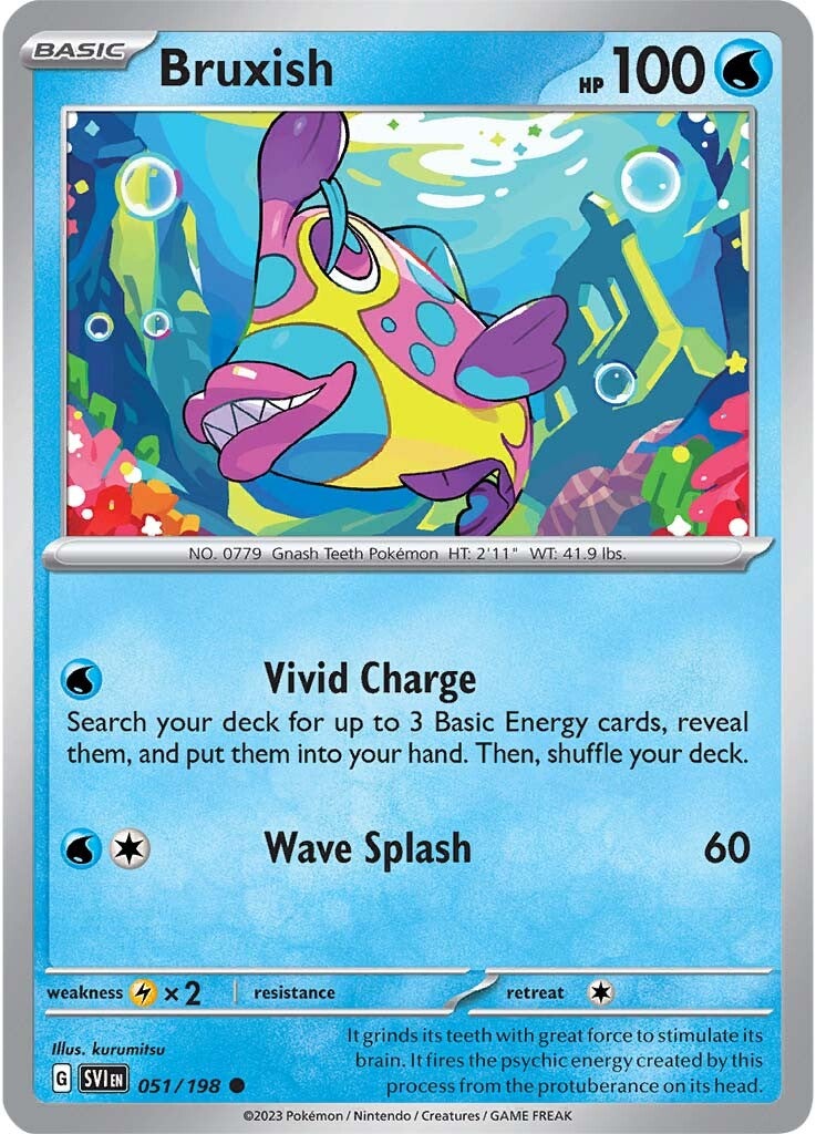 Bruxish (051/198) [Scarlet & Violet: Base Set] | Good Games Morley