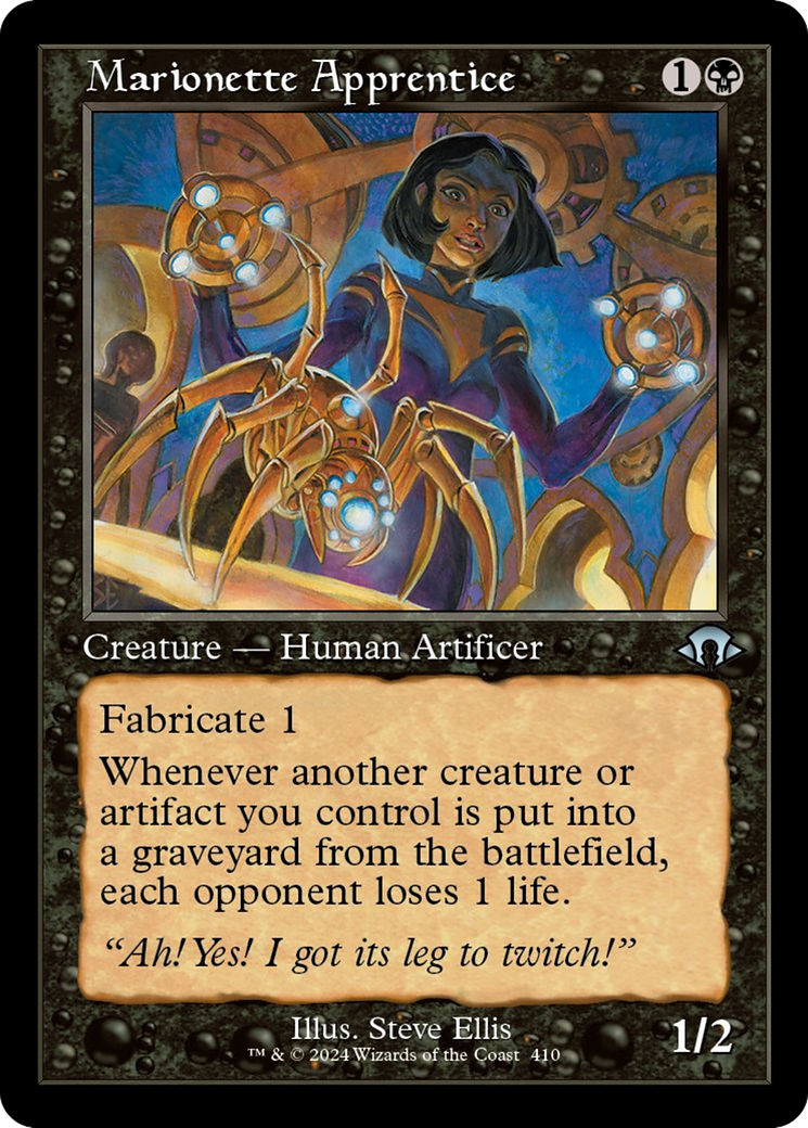 Marionette Apprentice (Retro) [Modern Horizons 3] | Good Games Morley