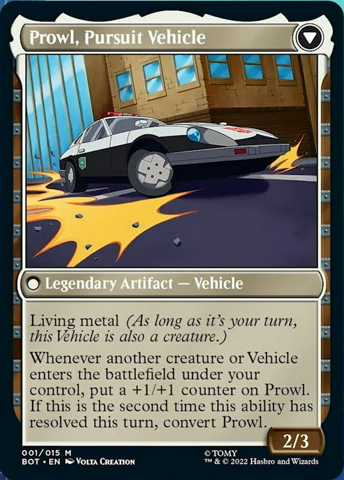 Prowl, Stoic Strategist // Prowl, Pursuit Vehicle [Transformers] | Good Games Morley