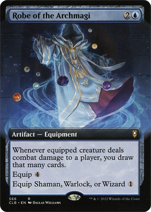 Robe of the Archmagi Extended Art 566 (Commander Legends: Battle for Baldur's Gate)  - Foil | Good Games Morley