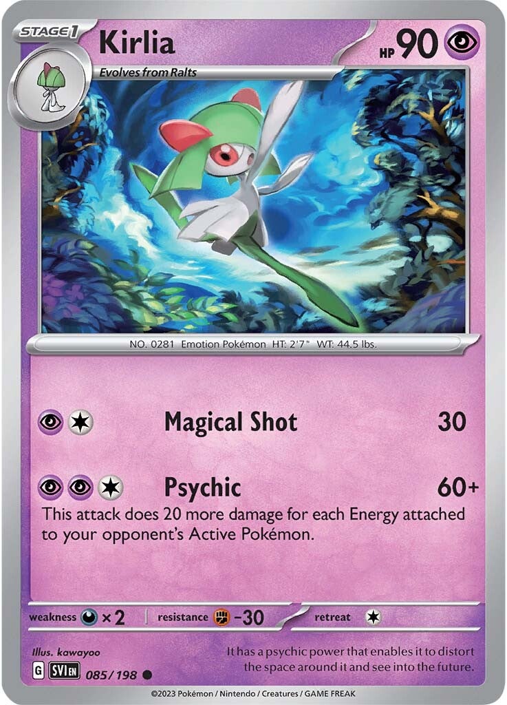 Kirlia (085/198) [Scarlet & Violet: Base Set] | Good Games Morley