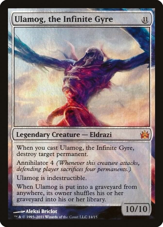 Ulamog, the Infinite Gyre 14/15 (From the Vault: Legends)  - Foil | Good Games Morley