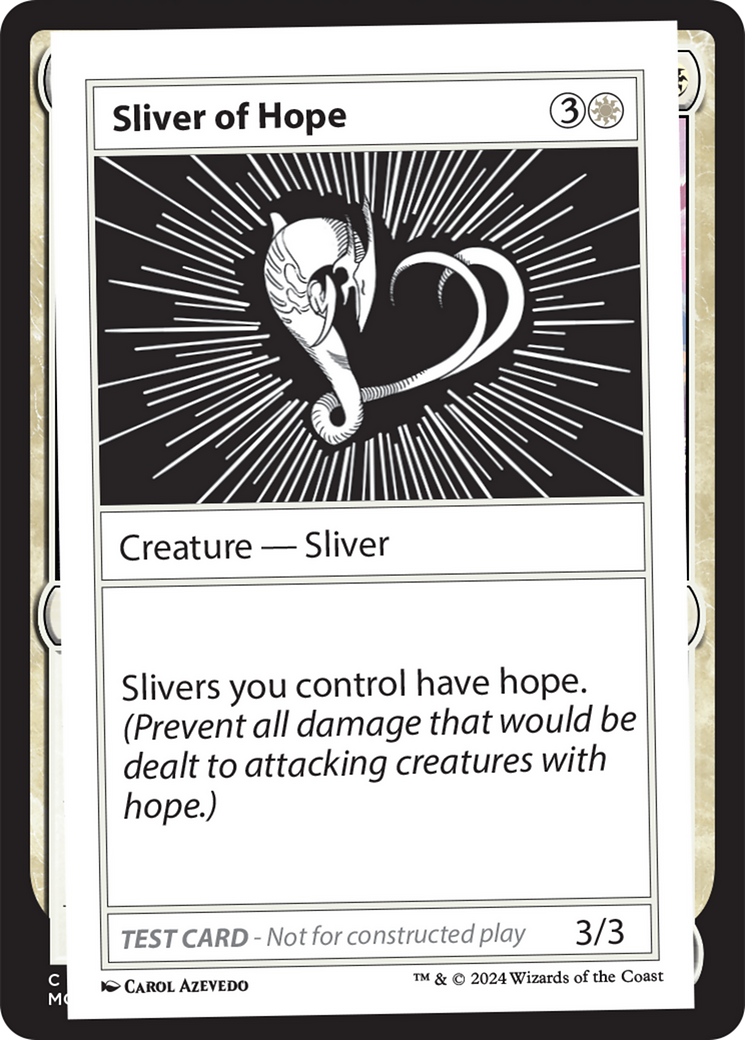 Sliver of Hope [Mystery Booster 2 Playtest Cards] | Good Games Morley