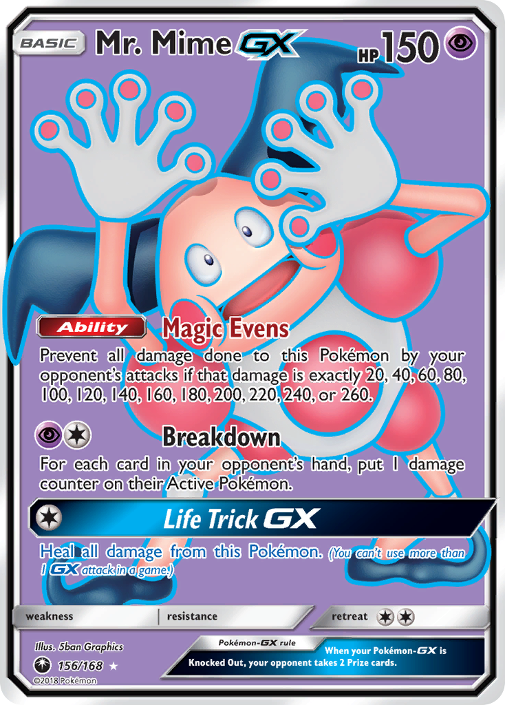 Mr. Mime GX (156/168) [Sun & Moon: Celestial Storm] | Good Games Morley