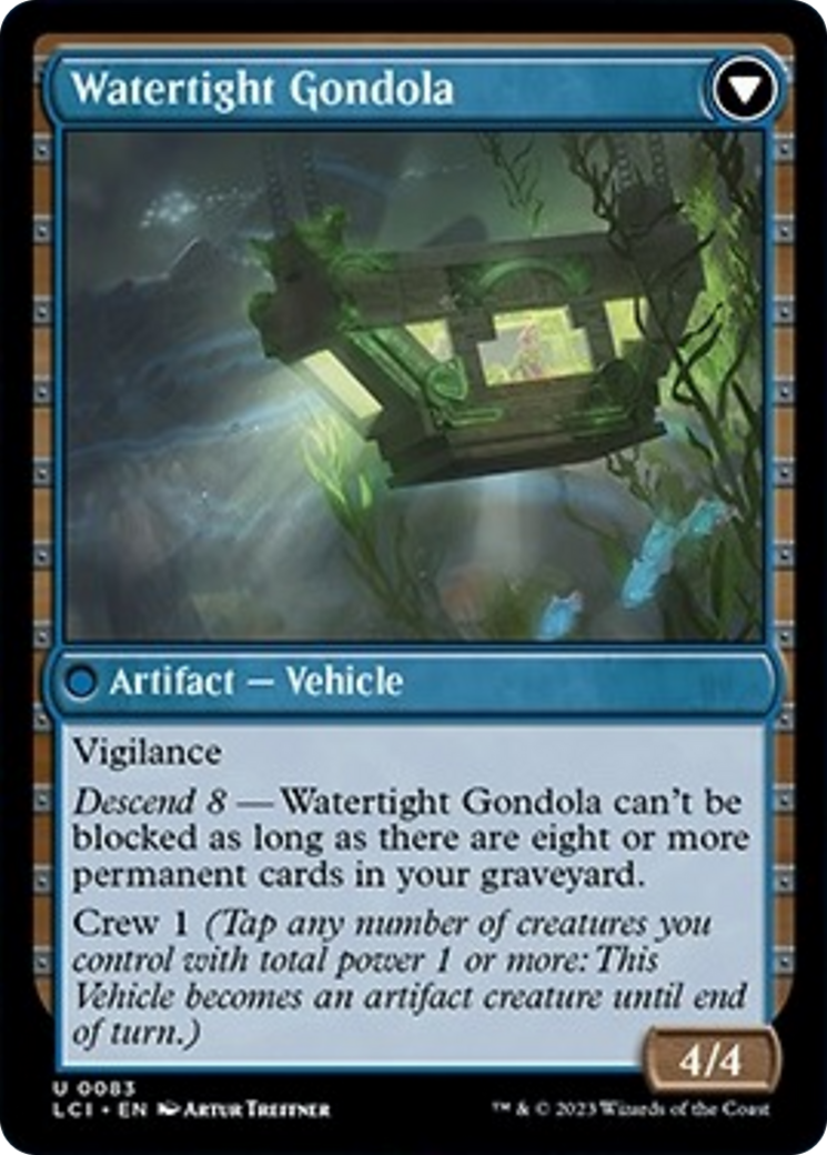 Waterlogged Hulk // Watertight Gondola [The Lost Caverns of Ixalan] | Good Games Morley